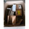 Image 1 : Box of electrical componants and parts