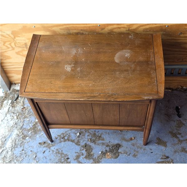 Record stand- 30" by 19" by 24"H