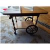 Image 5 : Drop leaf table cart- 36" by 28" by 28"H