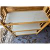 Image 4 : 3 collapsible shelves- some damage- 34"H