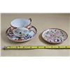 Image 1 : Vintage Hand Painted Japanese Porcelain Tea Set, Saucer
