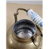 Image 13 : Vintage Hammered Brass Teapot, Brass Ale Pitcher, Pewter Mug