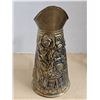 Image 4 : Vintage Hammered Brass Teapot, Brass Ale Pitcher, Pewter Mug