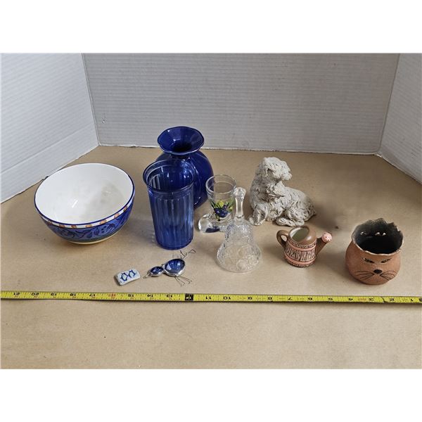 Lot of Misc Decorative Glassware etc.