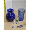Image 4 : Lot of Misc Decorative Glassware etc.