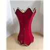 Image 2 : Vintage Red Velvet Lamp Shade
