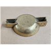 Image 5 : Antique/Vintage Goofus Glass Bowl, Solid Brass Ashtray