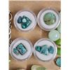 Image 3 : Lot of Misc. Turquoise and Turquoise Coloured Gems, Jewelry etc. – Cannot Confirm Authentic