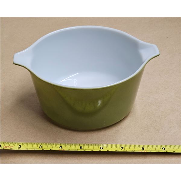 Vintage Pyrex Verde Casserole 1qt #473