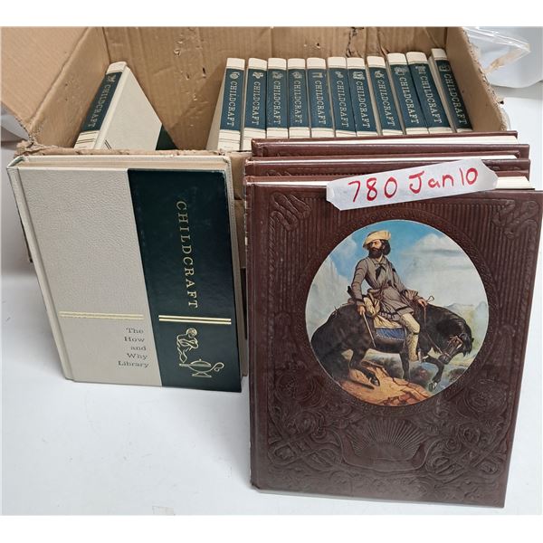 13 chuild craft books + 3 trailblazers books