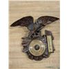 Image 1 : Vintage wood Carved Eagle designed Barometer