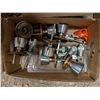 Image 3 : Lot of Misc. Door Knobs, Lights, hanging Chained Ceiling light, and etc.