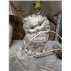 Image 2 : (2) Lamps (1) Cat Base Deisgn (1) Floral Design Base (Both Not Tested)