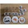 Image 1 : Lot of Glassware, Deco Plates, and Decor Glass