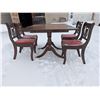 Image 3 : duncanfief table (57"x30"x38") and chairs (harpback chairs)