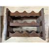 Image 1 : Wooden Small Wine Rack 18"x15"x8"