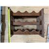 Image 2 : Wooden Small Wine Rack 18"x15"x8"