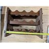 Image 3 : Wooden Small Wine Rack 18"x15"x8"