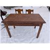 Image 6 : Lot of Chairs, Island Chairs Stool and Wooden Table