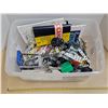 Image 1 : Meccano Sets in Plastic Tote Box