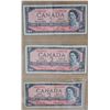 Image 1 : (3) 1954 Canadian Two Dollar Bills