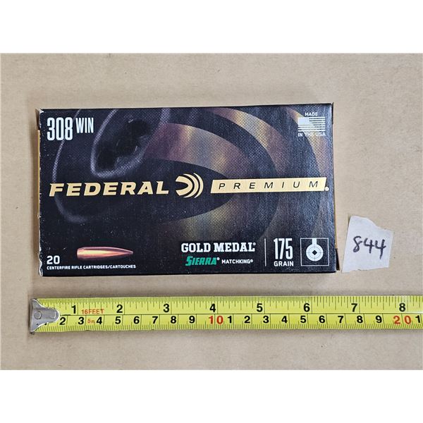 Full Box of 308 Federal Premium Shells