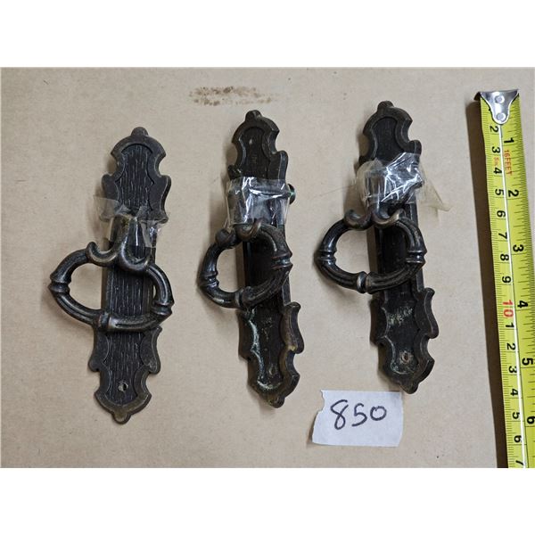 (3) Antique Style Door Knockers