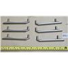 Image 1 : (6) Solid Metal Drawer/Cupboard Pulls