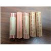 Image 1 : (5) Rolls of Vintage Canadian Pennies (Not All Dates Known)