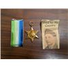 Image 1 : Canadian THE ATLANTIC STAR Medal w/ Newspaper Clipping of W.O.1 B Soroski
