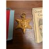 Image 2 : Canadian THE ATLANTIC STAR Medal w/ Newspaper Clipping of W.O.1 B Soroski
