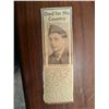 Image 4 : Canadian THE ATLANTIC STAR Medal w/ Newspaper Clipping of W.O.1 B Soroski