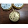 Image 4 : Lot of (3) Pocket Watches  (Not Working) Use for Parts