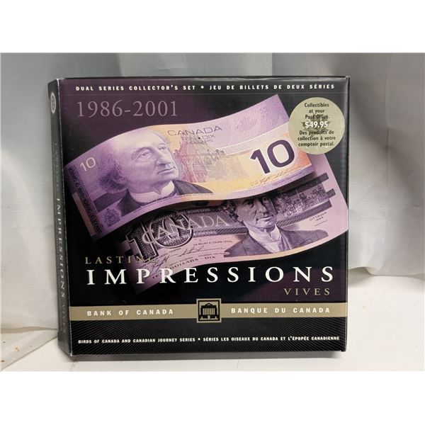 Casting impressions Vives Bank of Canada Dual Series w/ original box