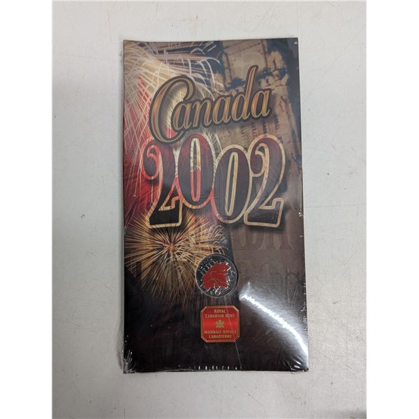 Sealed Royal Canadian Mint Canada 2002 Coin Year
