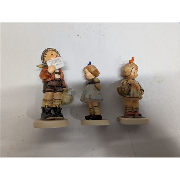 (3) Vintage M.J. Hummel Figurines (Loose Figures, No Original Box)