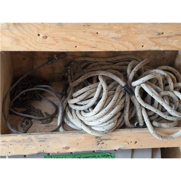 Ropes and chains