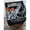Image 1 : Crate of tools and hardware