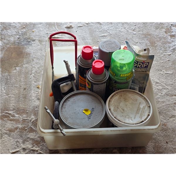 Lot of shop supplies