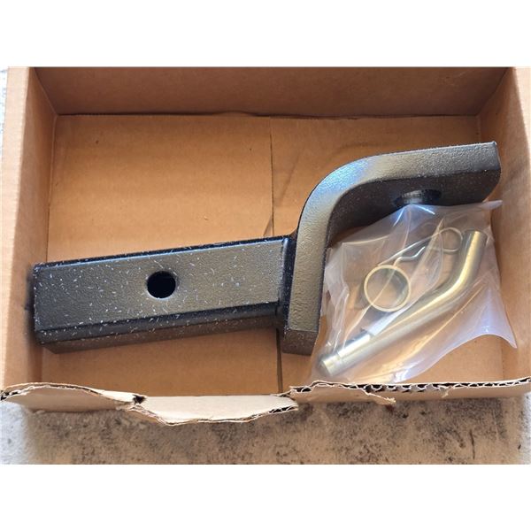 Trailer hitch with pin- no ball