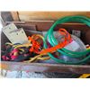 Image 1 : Wood drawer with misc items and wood scrap