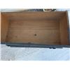 Image 3 : Wood dresser- 17" by 38" by 32"H- drawers are warped