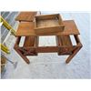 Image 5 : oak library table- 38" by 22" by 30"H
