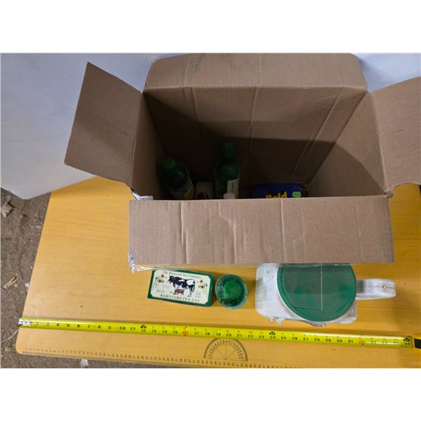Lot of gardening supplies