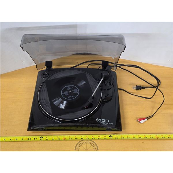 Electric record player