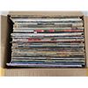 Image 2 : Box of vinyl records