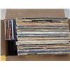 Image 2 : Box of vinyl records and cds
