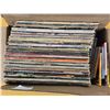 Image 2 : Box of vinyl records and cds