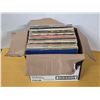 Image 1 : Box of vinyl records