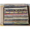 Image 2 : Box of vinyl records